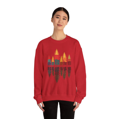 Nature Reflection Forest Trees Outdoor Wildlife Sweatshirt