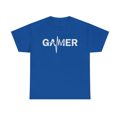 Gamer Heartbeat Video Games Graphic T-Shirt