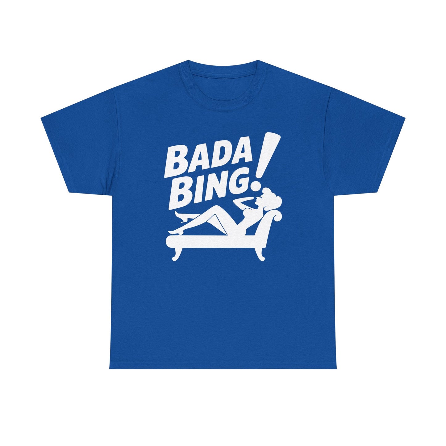 Funny Vintage Bada Sarcastic Bing Retro Sexy Girl Bada Bam T-Shirt