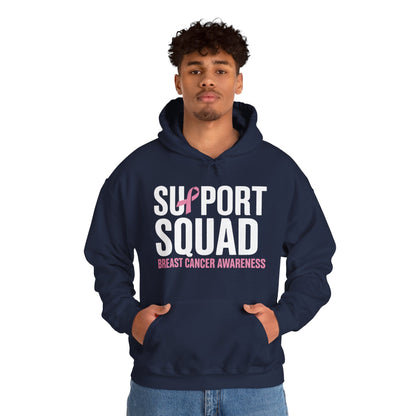 Breast Cancer Shirts Support Squad Breast Cancer Awareness Hoodie