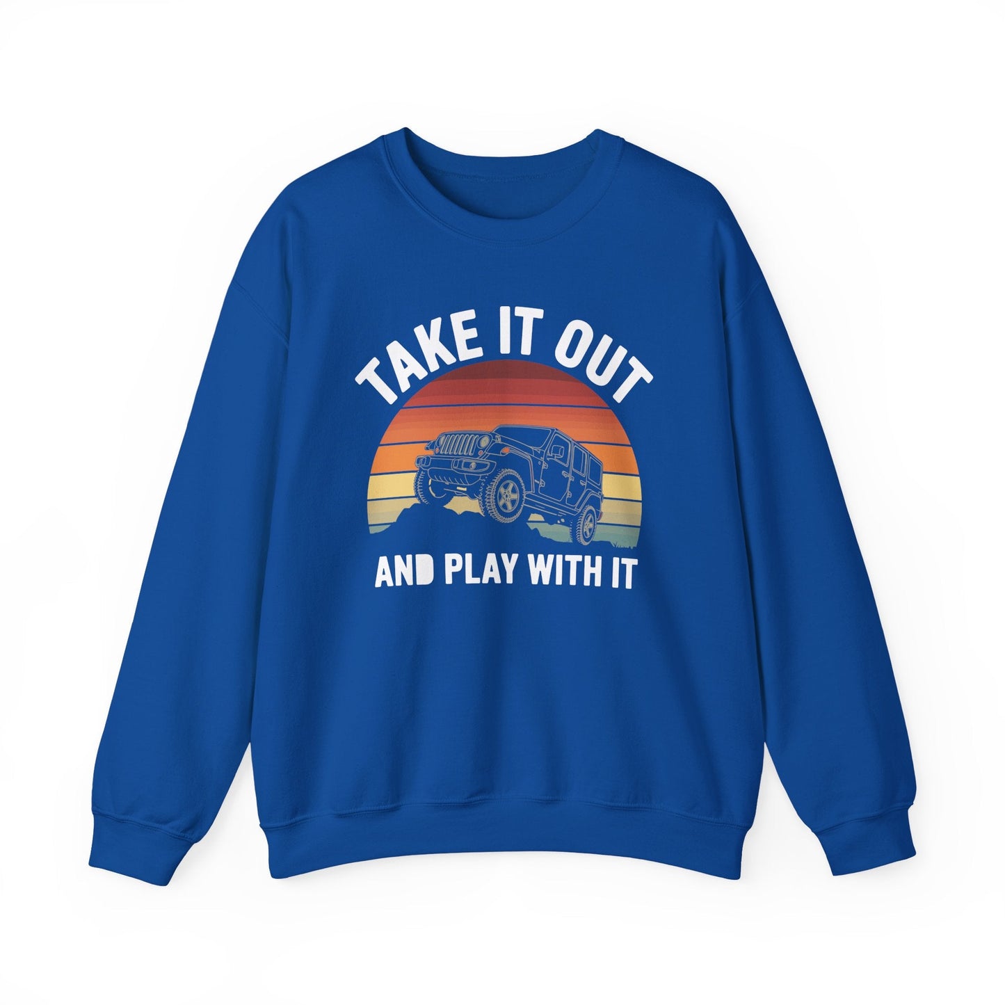 Catch Some Rays Vintage Retro Take It Out And Play Sweatshirt