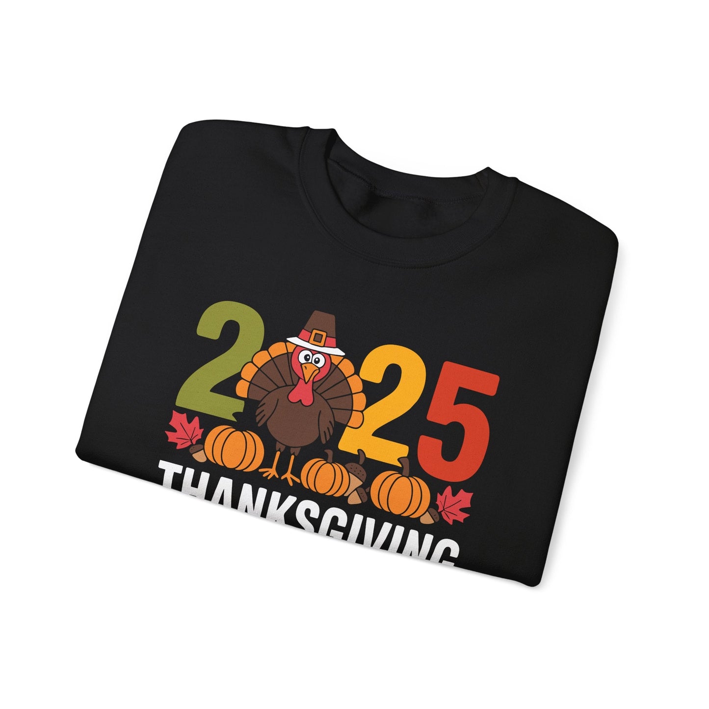 Family Thanksgiving 2025 Thanksgiving Crew Turkey Matching Sweatshirt