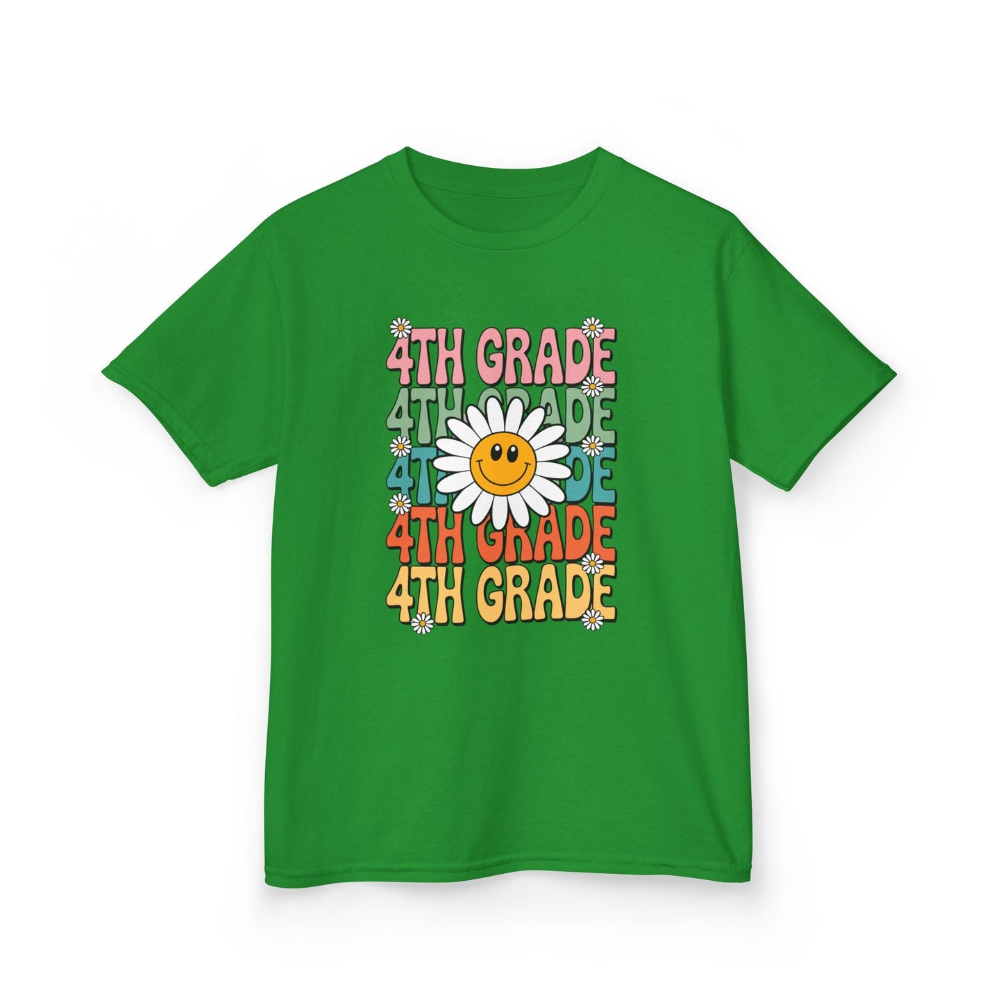 Groovy 4th Grade Back To School First Day of Fourth Grade T-Shirt