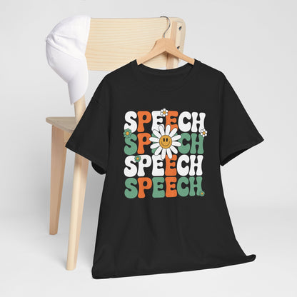 Speech Therapy Retro Speech Language Pathologist Therapist T-Shirt