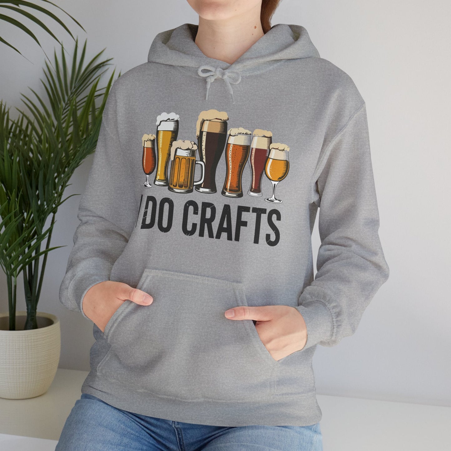Craft Beer Vintage I Do Crafts Home Brew Art Hoodie