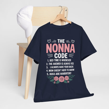 The A Nonna Code Funny Grandma Mothers Day Gifts T-Shirt