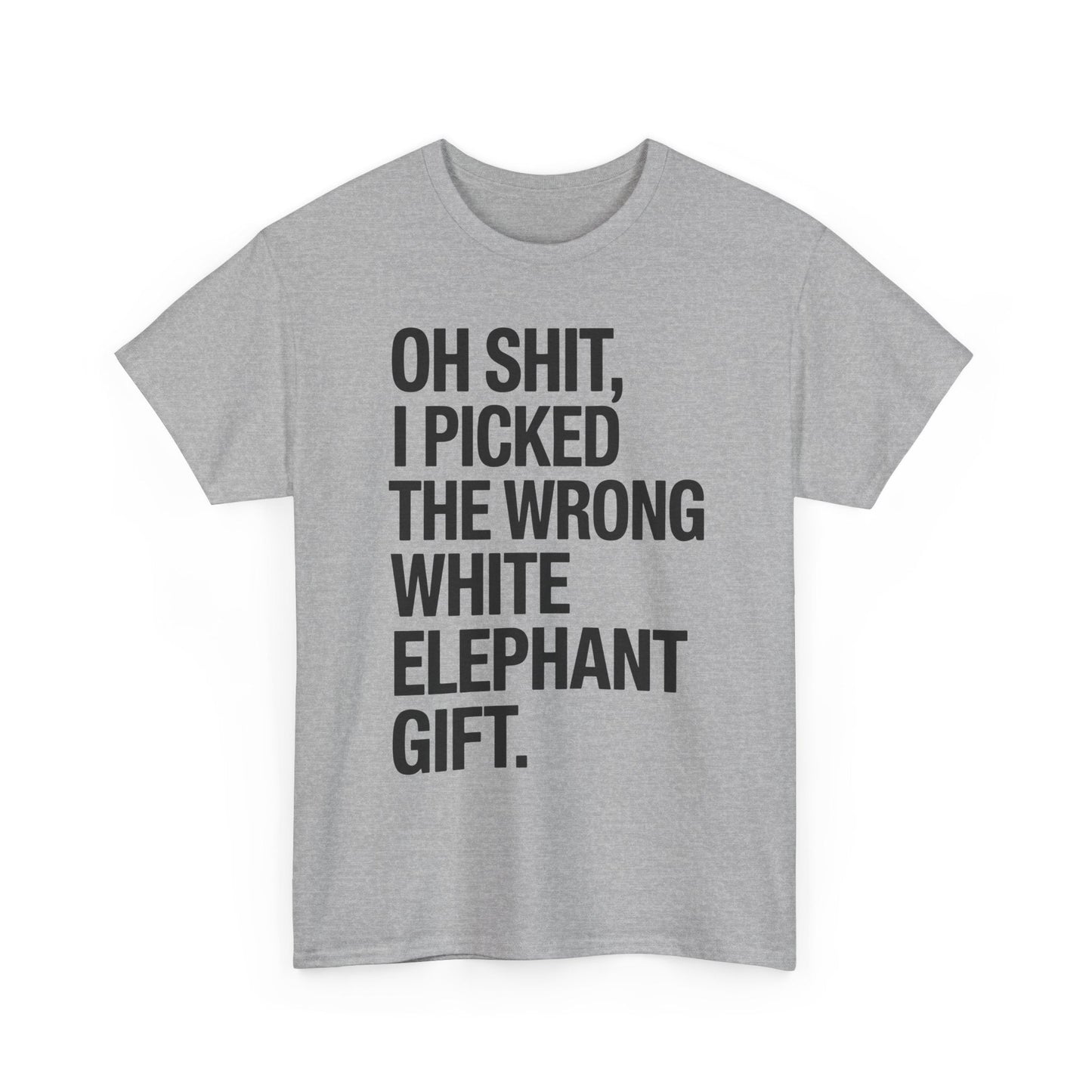Oh Shit Funny White Elephant Gifts for Adults Under 15 20 T-Shirt