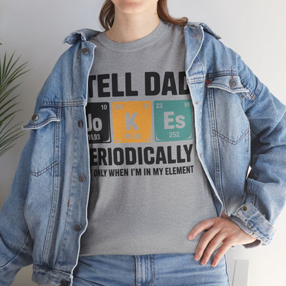 I Tell Dad Jokes Periodically Element Vintage Father's Day T-Shirt
