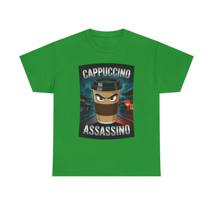 Cappuccino Assassino Coffee Lovers Italian Brainrot Meme T-Shirt