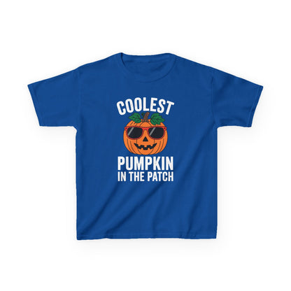 Kids Coolest Pumpkin In The Patch Halloween For Boys Girls T-Shirt