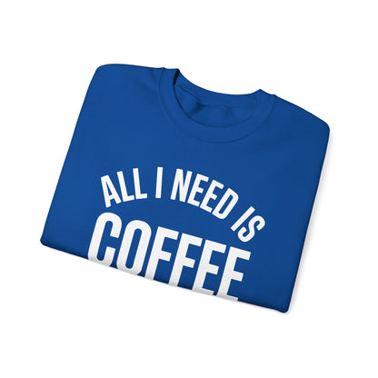 All I Need Is Coffee And My Camera Photography Gift Sweatshirt