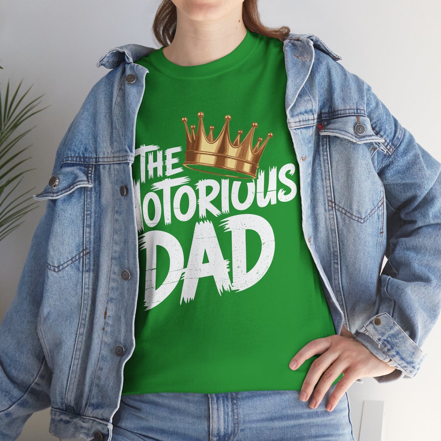 Old School Funny Hip Hop Fathers Day Notorious Dad T-Shirt