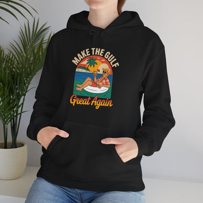 Funny Trump Make The Gulf Great Again Hoodie