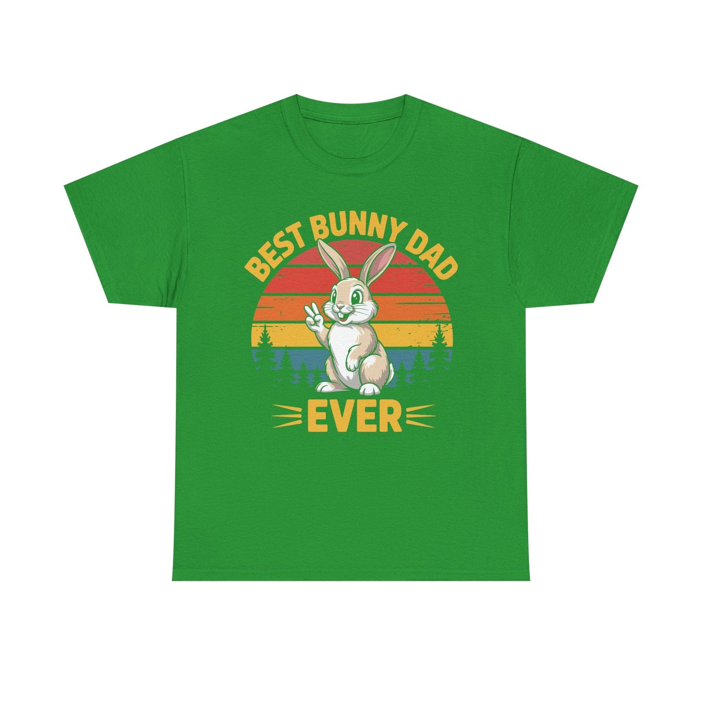 Best Bunny Dad Ever Funny Rabbit Lover Dad Gift T-Shirt for Pet Owners