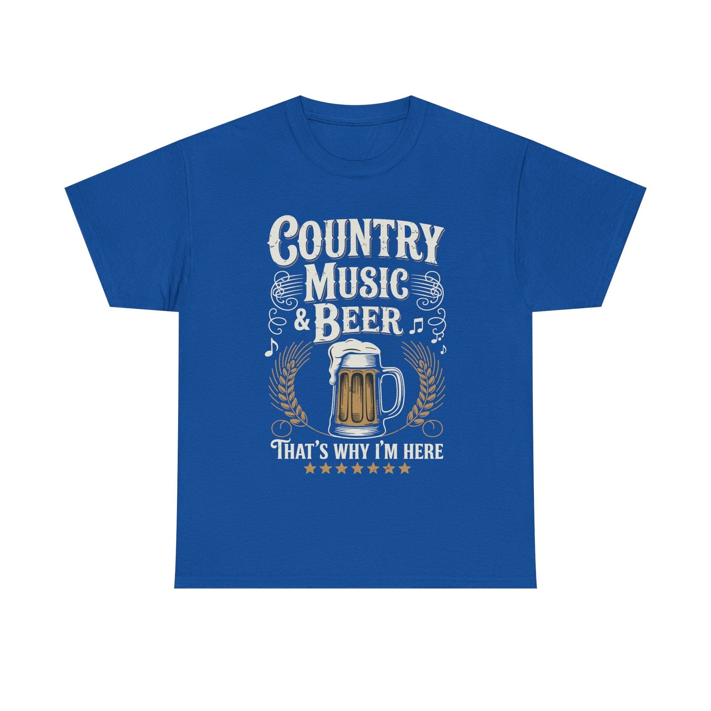 Vintage Country Music and Beer That's Why I'm Here Legends T-Shirt