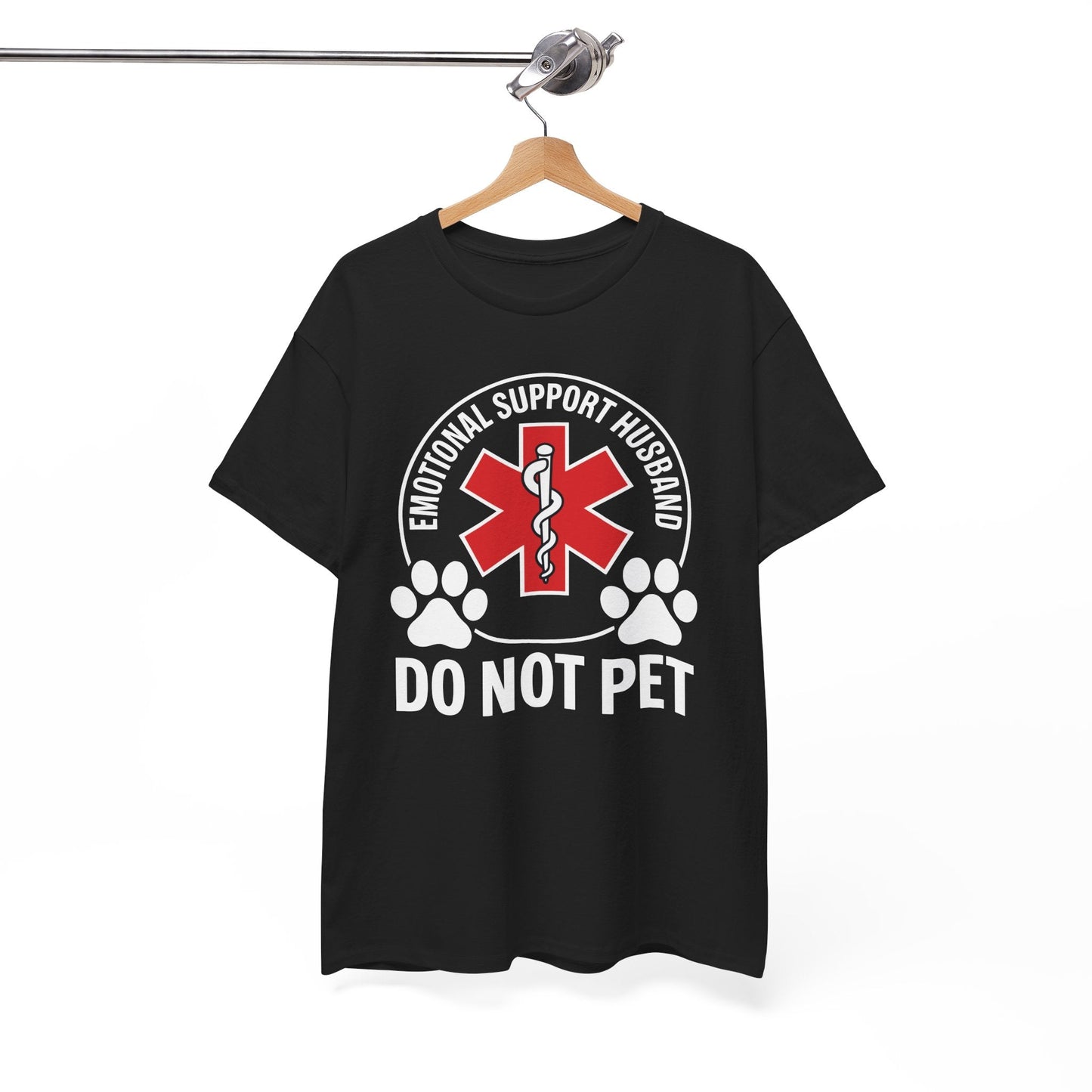 Emotional Support Husband Do Not Pet T-Shirt