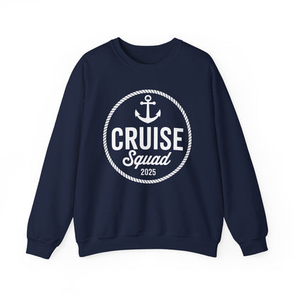 Family Cruise Squad 2025 Summer Vacation Matching Sweatshirt