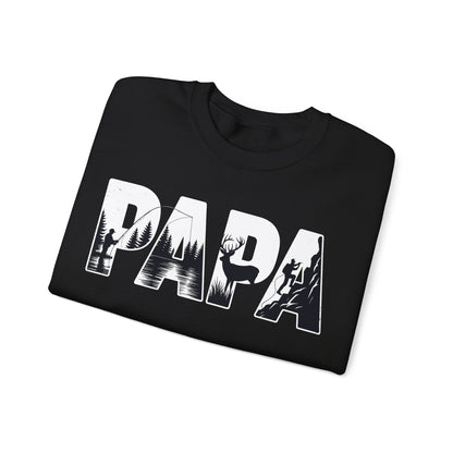 Best Hunting Dad Ever Shirt Vintage Father’s Day Sweatshirt for Men