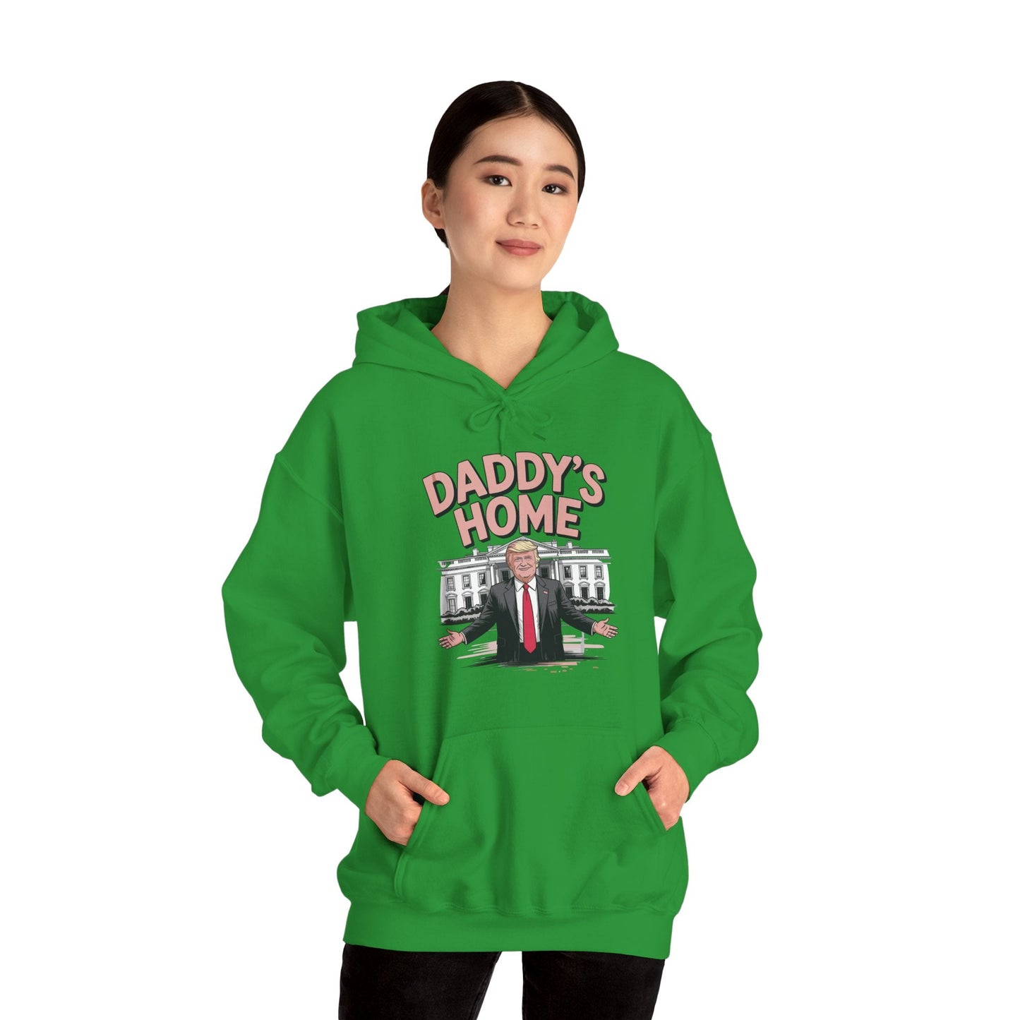 Trump Daddys Home White House 2025 Hoodie