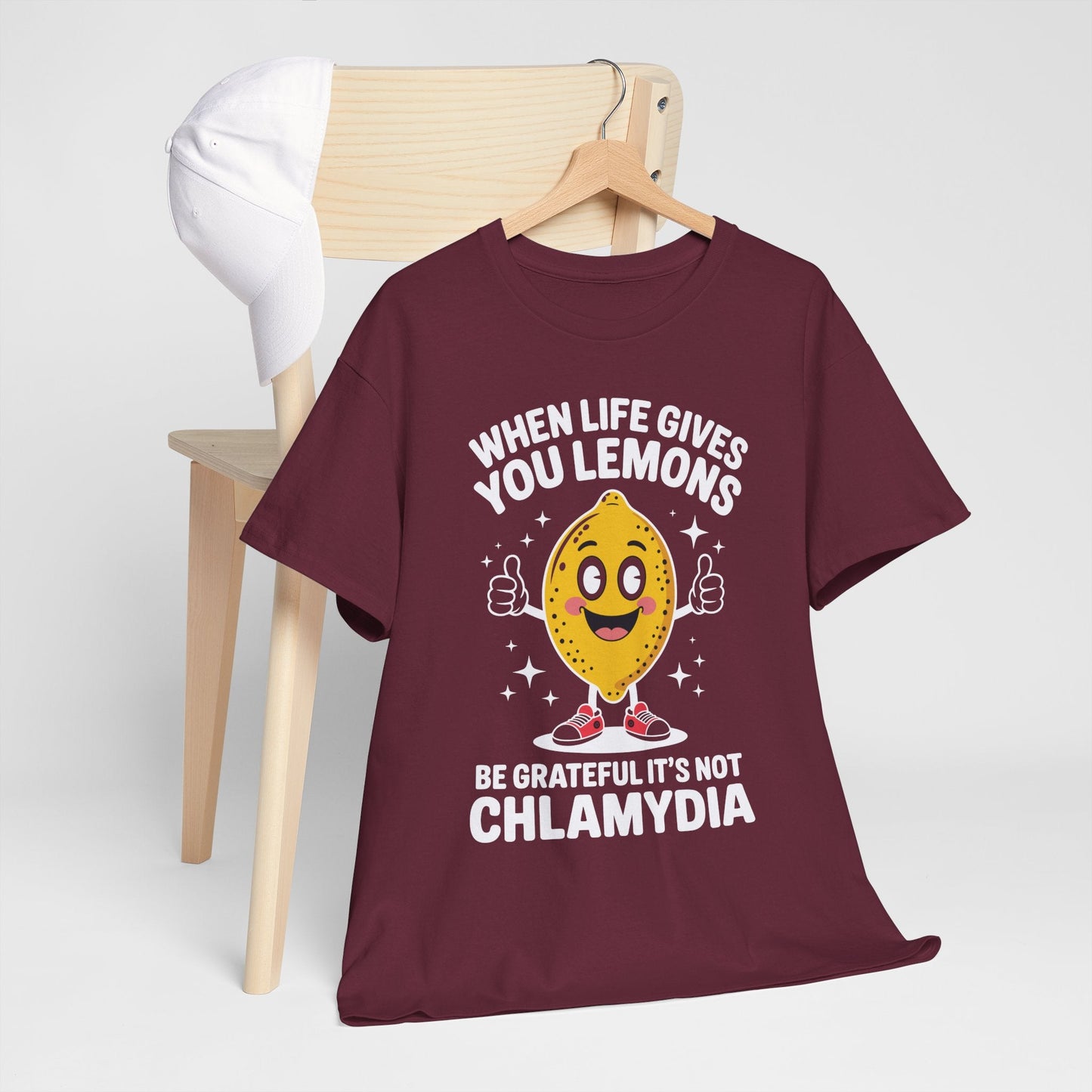 Lemons and Chlamydia Absurd Offensive Meme Sarcastic Edgy T-Shirt