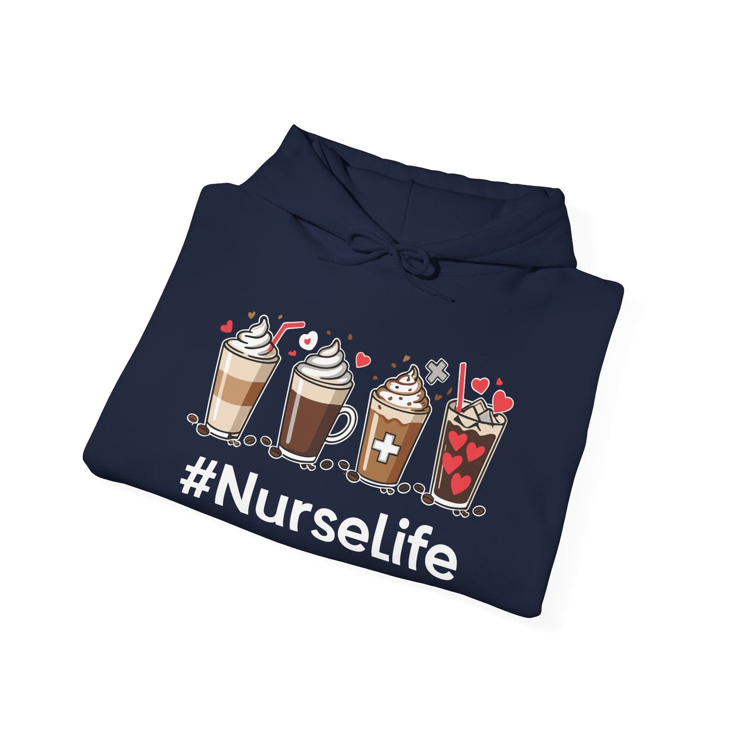Nurse Life Funny Coffee Nurses Fuel Registered Nurse Medical Hoodie