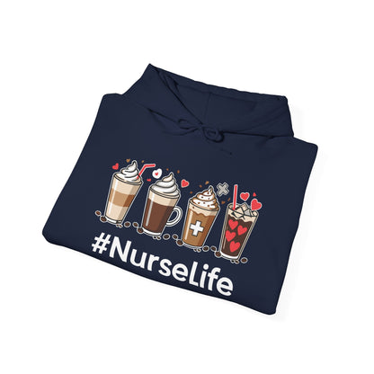 Nurse Life Funny Coffee Nurses Fuel Registered Nurse Medical Hoodie