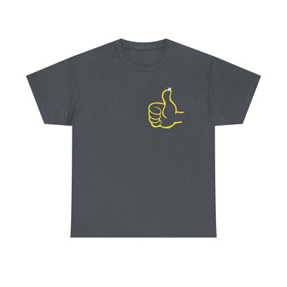 Funny Thumbs Up Emoji Graphic T-Shirt Positive Vibes Unisex Tee for Men and Women