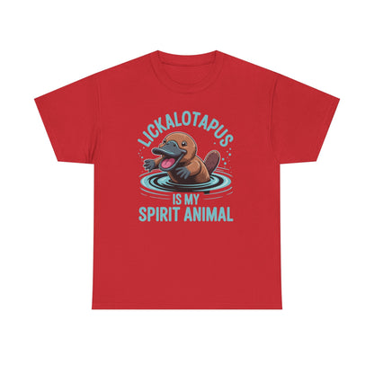 Vintage Funny Lickalottapus Is My Spirit Animal Lovers Meme T-Shirt