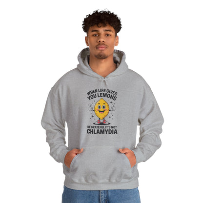 Lemons and Chlamydia Absurd Offensive Meme Sarcastic Edgy Hoodie