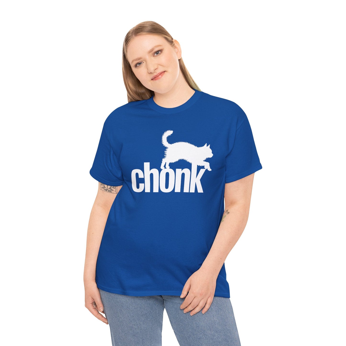 Chonk Cat Meme Funny T-Shirt