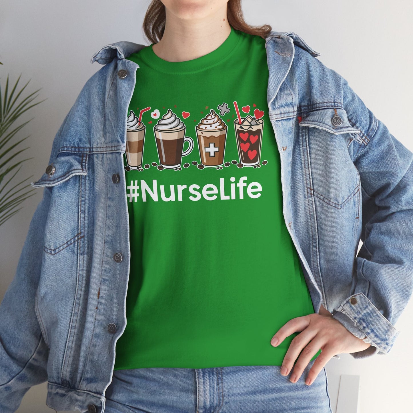 Nurse Life Funny Coffee Nurses Fuel Registered Nurse Medical T-Shirt