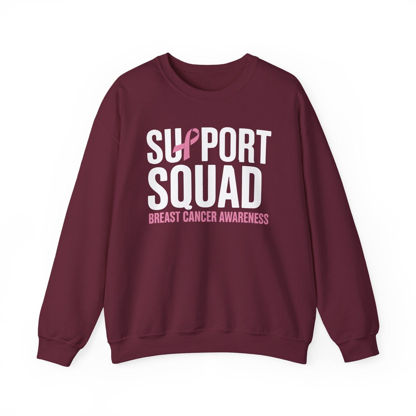 Breast Cancer Shirts Support Squad Breast Cancer Awareness Sweatshirt