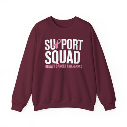 Breast Cancer Shirts Support Squad Breast Cancer Awareness Sweatshirt