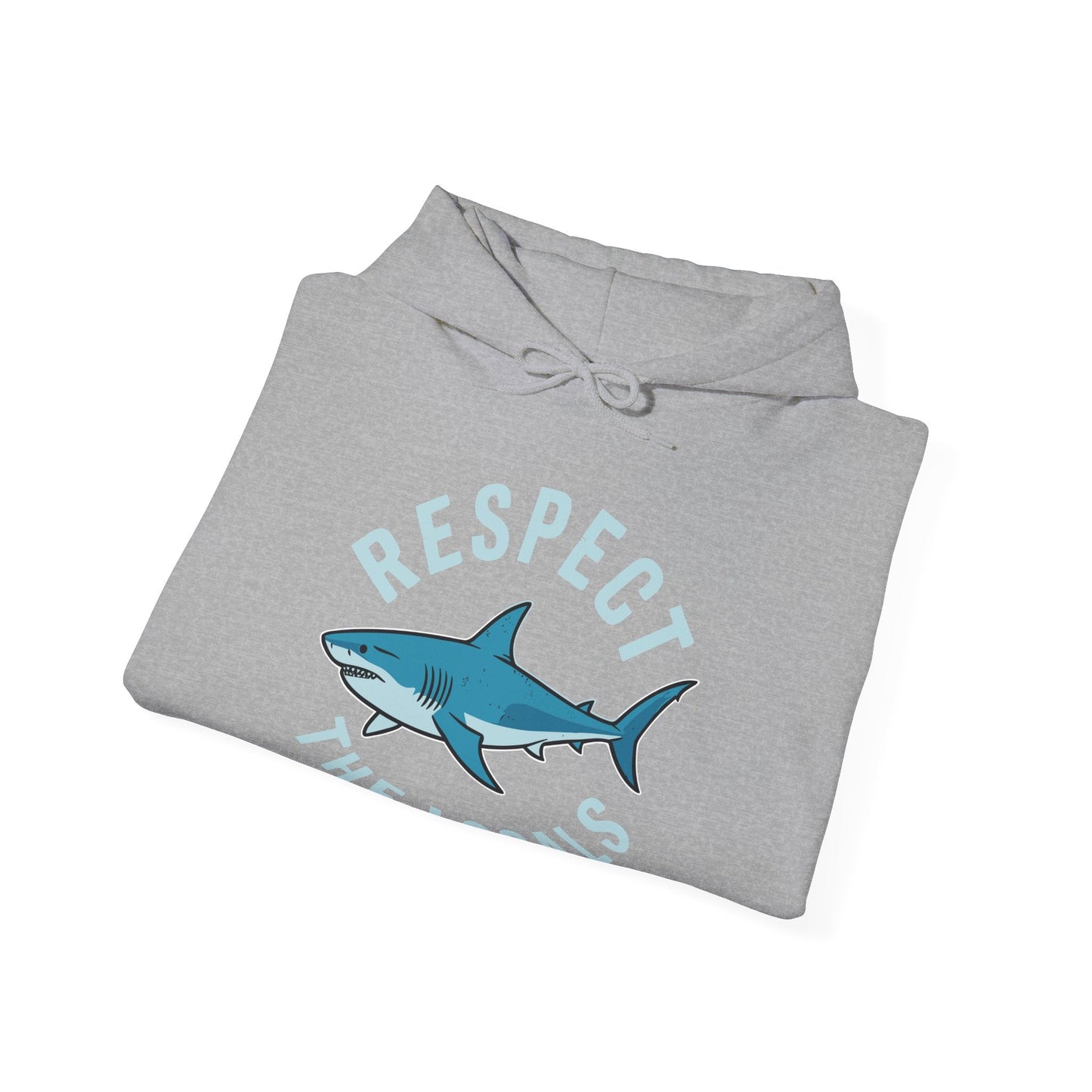 Respect The Locals Shark Ocean Animal Rights Biology Life Hoodie