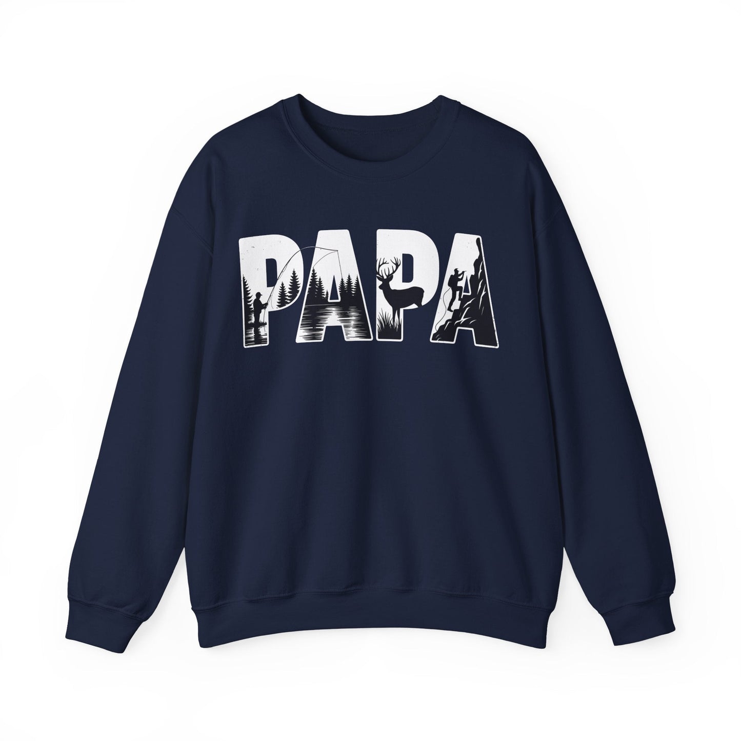 Best Hunting Dad Ever Shirt Vintage Father’s Day Sweatshirt for Men