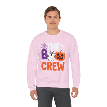 Halloween The Boo Crew Cute Ghost Spooky Family Matching Sweatshirt