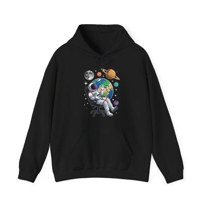 Astronaut Gamer Space Gaming System Planets Hoodie