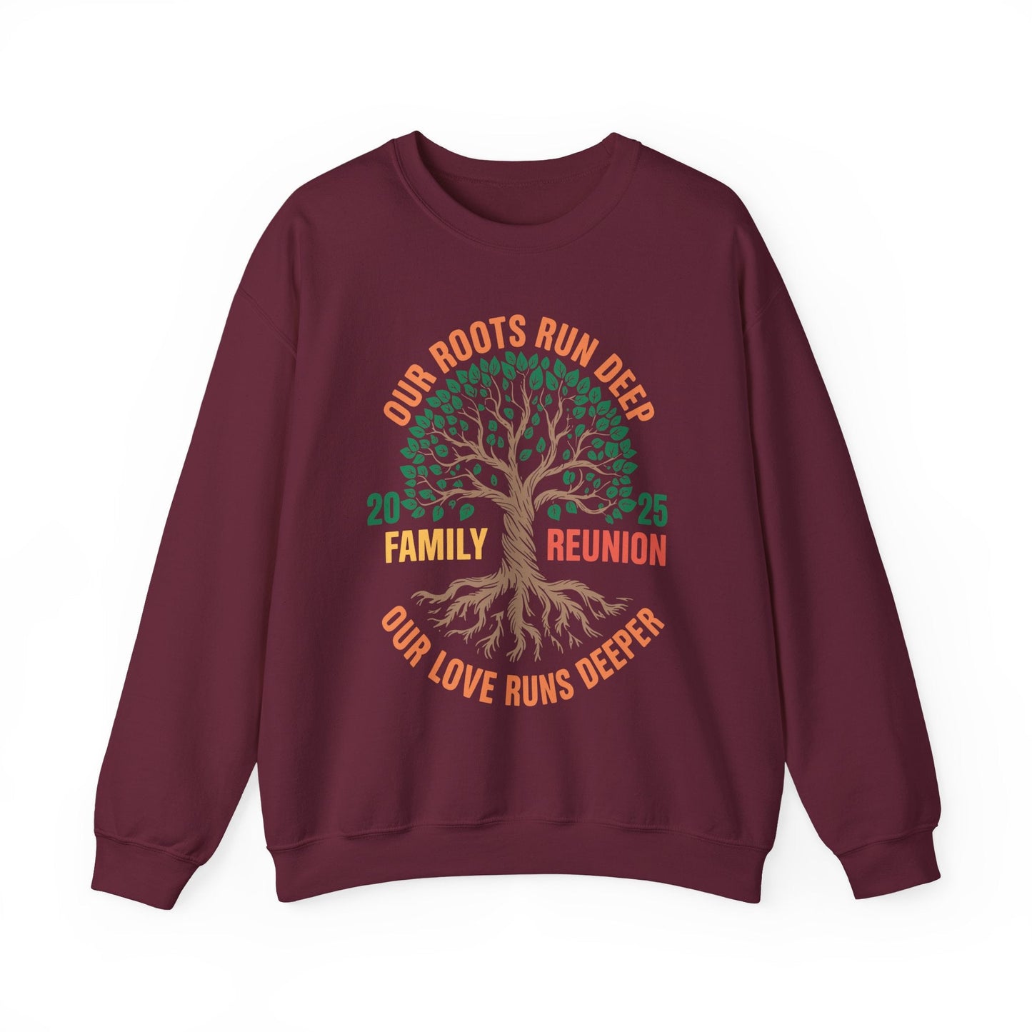 Retro Family Reunion Party 2025 Sweatshirt
