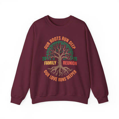 Retro Family Reunion Party 2025 Sweatshirt