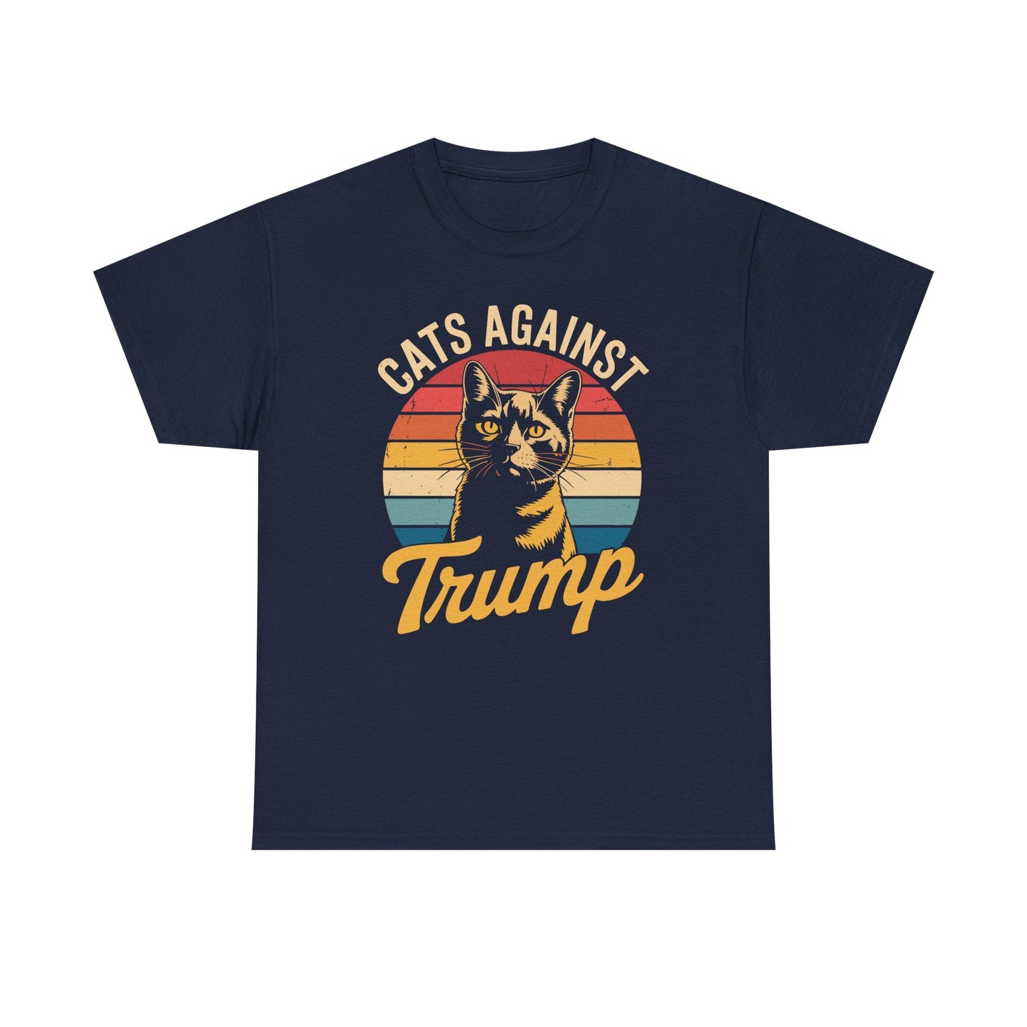 Cats Against Trump Funny Anti Trump Election Funny Cat T-Shirt
