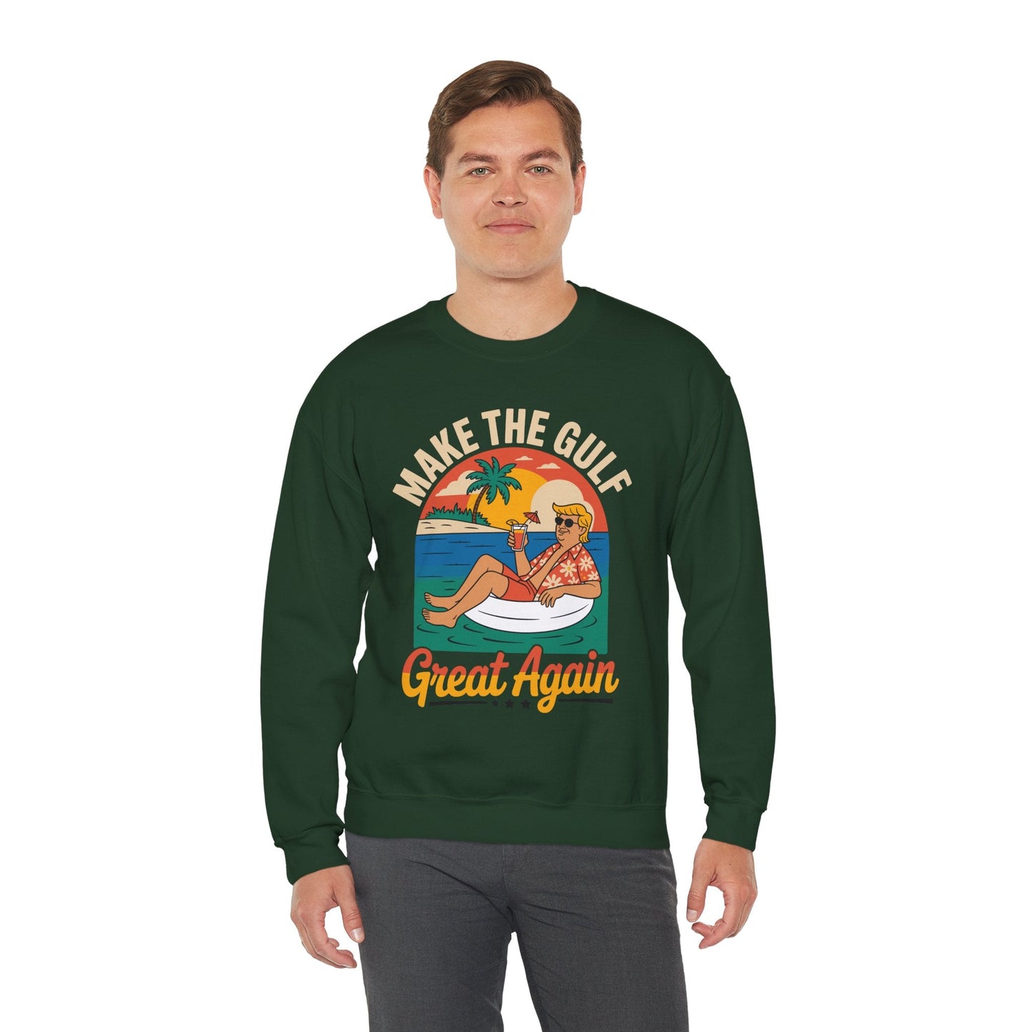Funny Trump Make The Gulf Great Again Sweatshirt