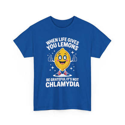 Lemons and Chlamydia Absurd Offensive Meme Sarcastic Edgy T-Shirt
