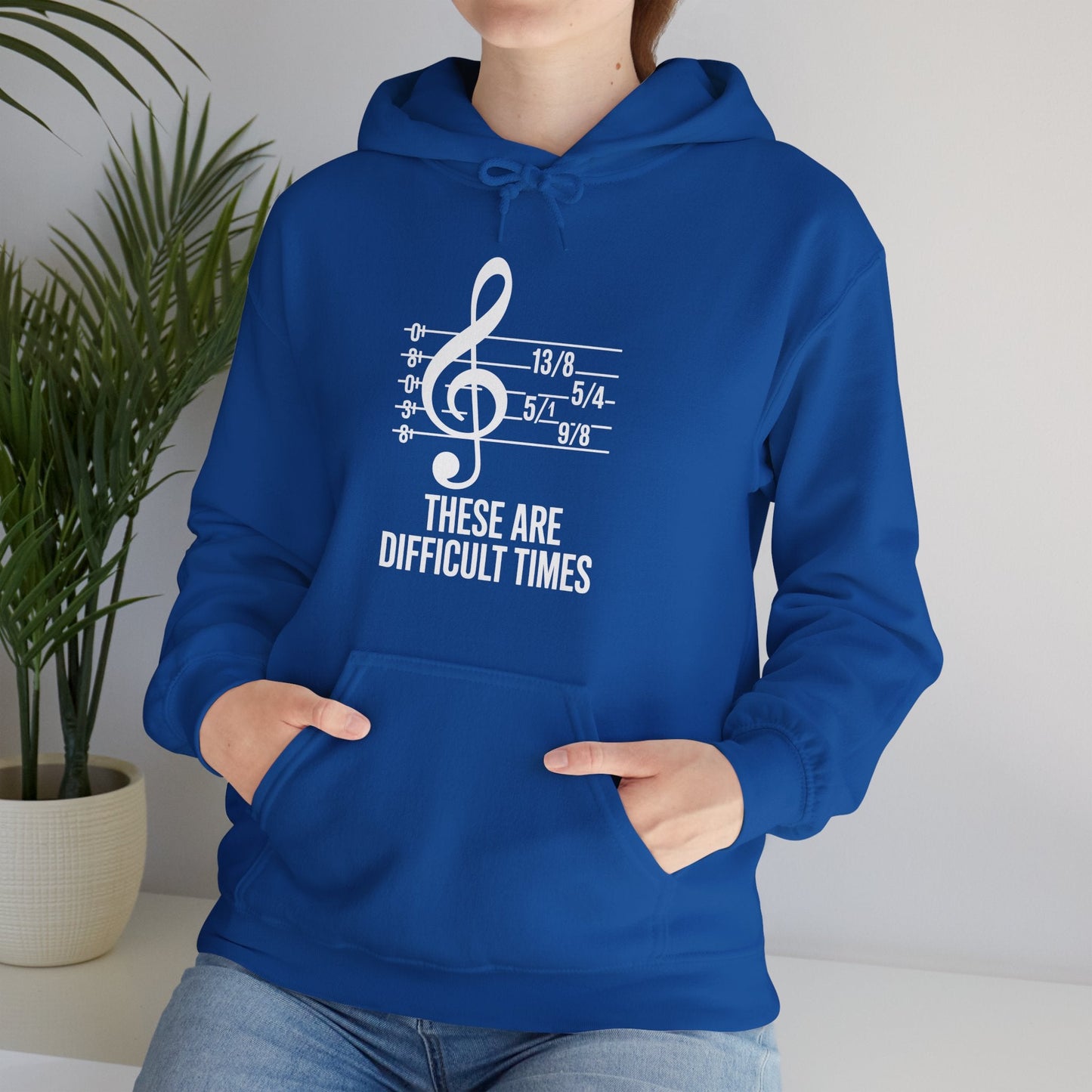 These Are Difficult Times Musician Hoodie