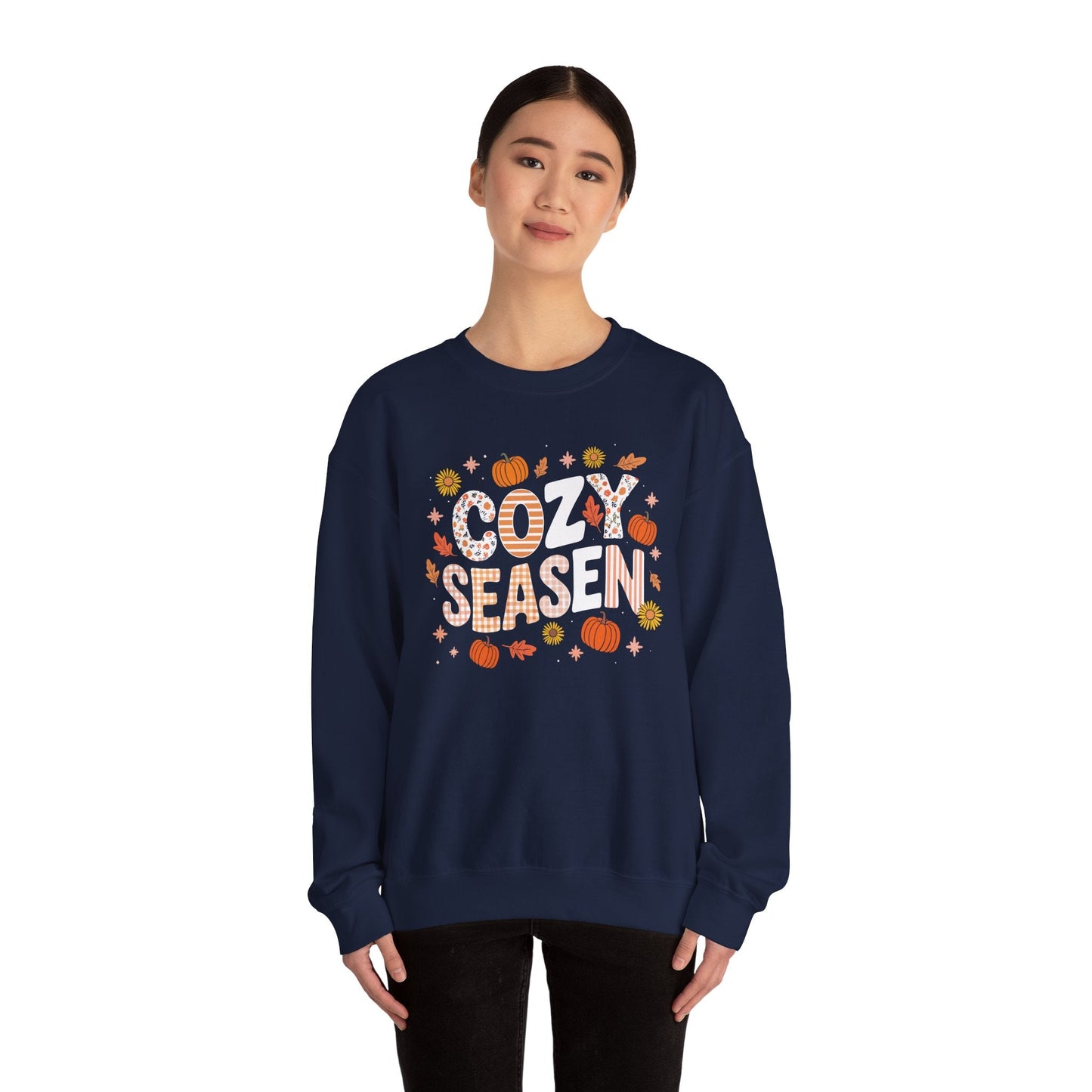 Season Autumn Fall Vibes Halloween Thanksgiving Pumpkin Sweatshirt