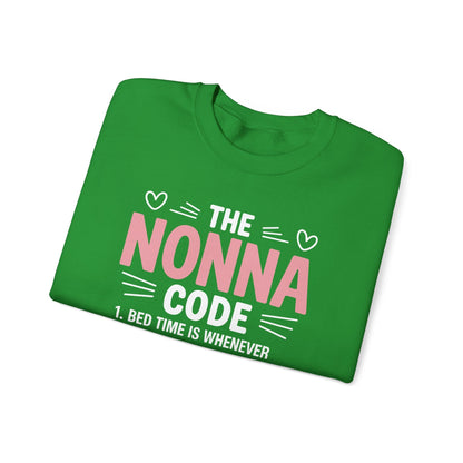 The A Nonna Code Funny Grandma Mothers Day Gifts Sweatshirt