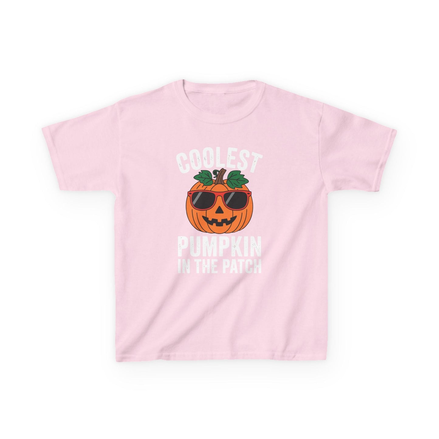 Kids Coolest Pumpkin In The Patch Halloween For Boys Girls T-Shirt