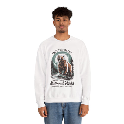 Not For Sale National Parks Support Our Parks & Public Lands Sweatshirt