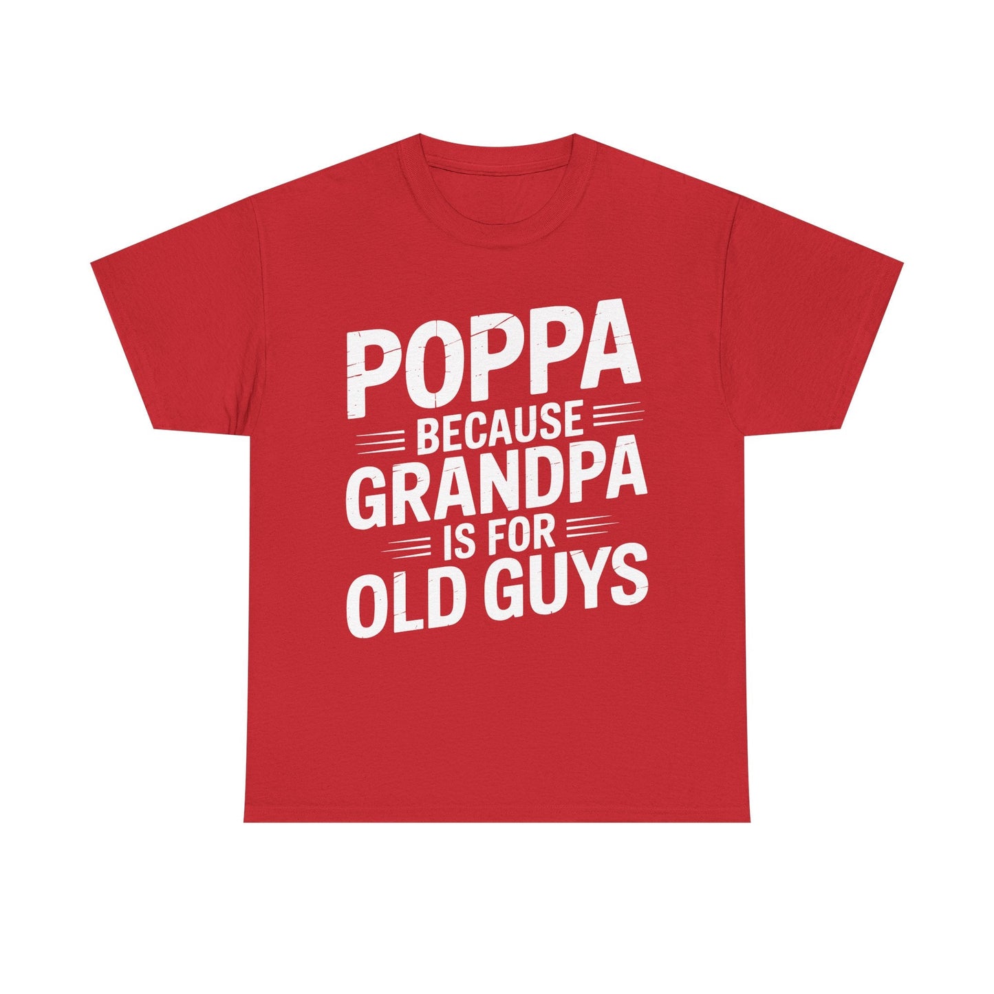 Poppa Grandpa From Grandkids Father's Day Poppa T-Shirt