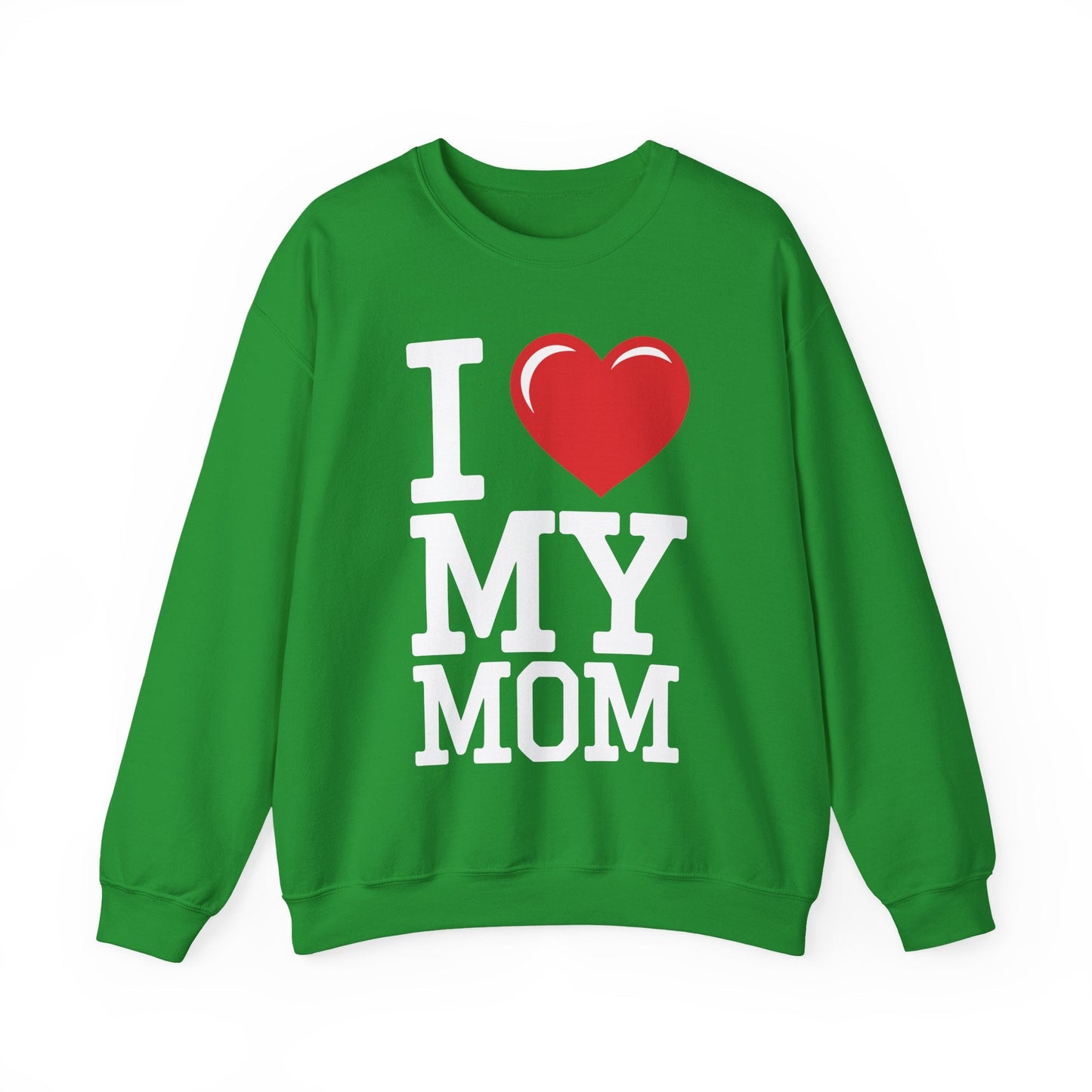 I Love My Mom Mothers Day from Daughter or Son Sweatshirt