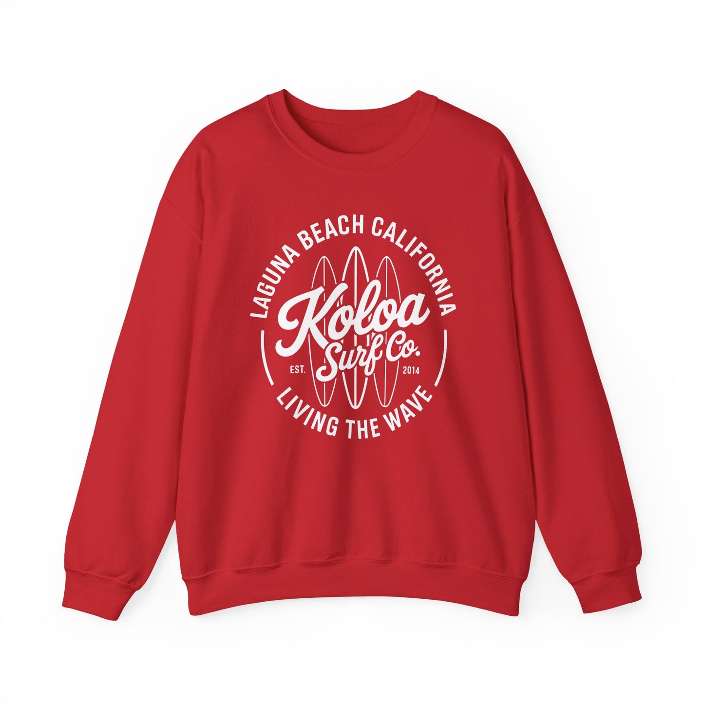 Koloa Surf Laguna Boards Logo Lightweight, Graphic Sweatshirt